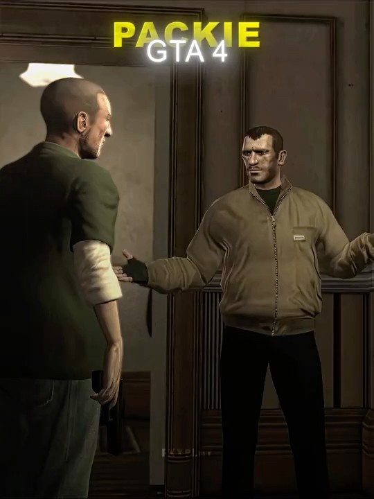 Packie McReary In GTA IV Vs GTA V Gta5 Gta4 Shorts YouTube Oardefault 