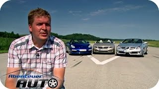 Sporty two-seaters put to the test: BMW Z4 vs. Porsche Boxster vs. Mercedes SLK - Abenteuer Auto