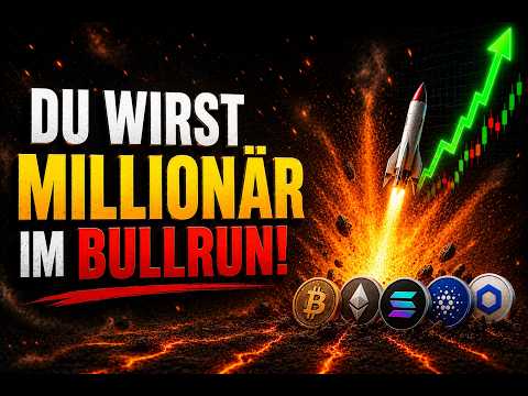 Krypto: ⚡ Darum wirst du im nächsten Bullrun Millionär!