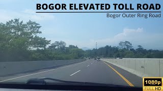 Driving Around Toll Road | Bogor Outer Ring Road | Gerbang Tol Sentul Barat (NoMusic) ASMR SOUND