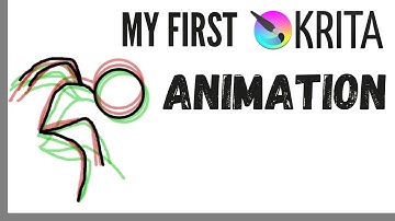 My FIRST ever Krita animation
