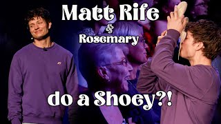 MATT RIFE DOES A SHOEY WITH HIS SIDE CHICK