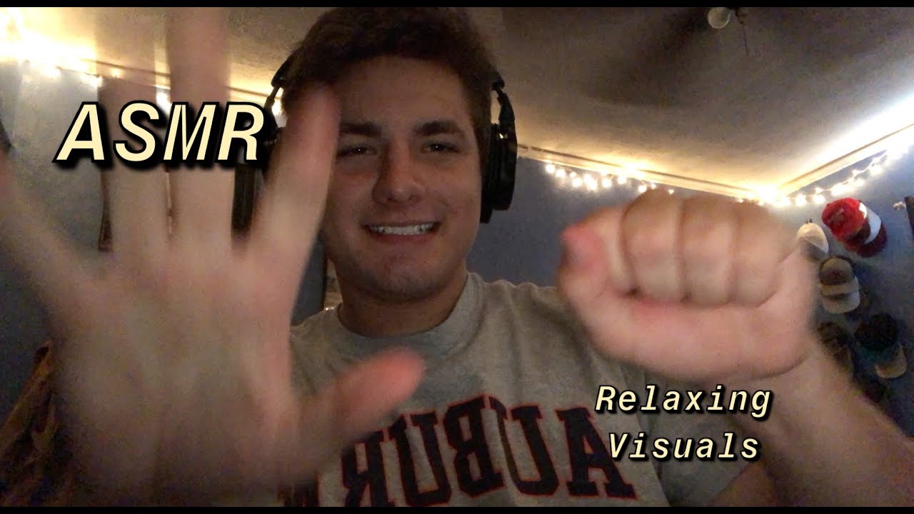 ASMR | Relaxing Visuals and Hand Sounds for Sleeping - YouTube