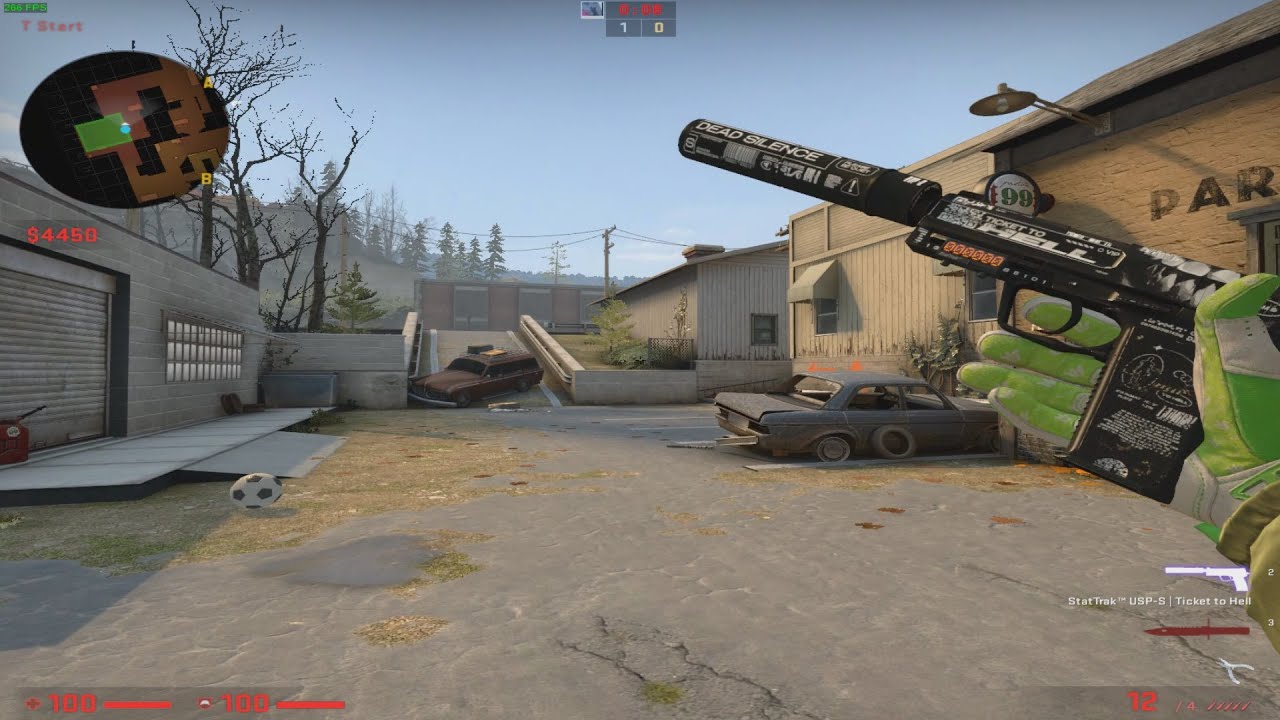 CSGO StatTrak USPS Ticket to Hell FieldTested Showcase YouTube