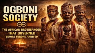 Ogboni Society: The African Brotherhood That Governed Before Europe Arrived