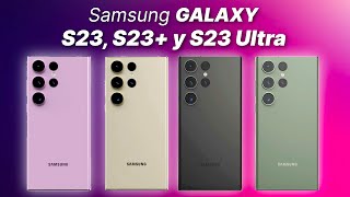 PRECIOS Y ESPECIFICACIONES de los SAMSUNG GALAXY S23, S23+ y S23 ULTRA!!