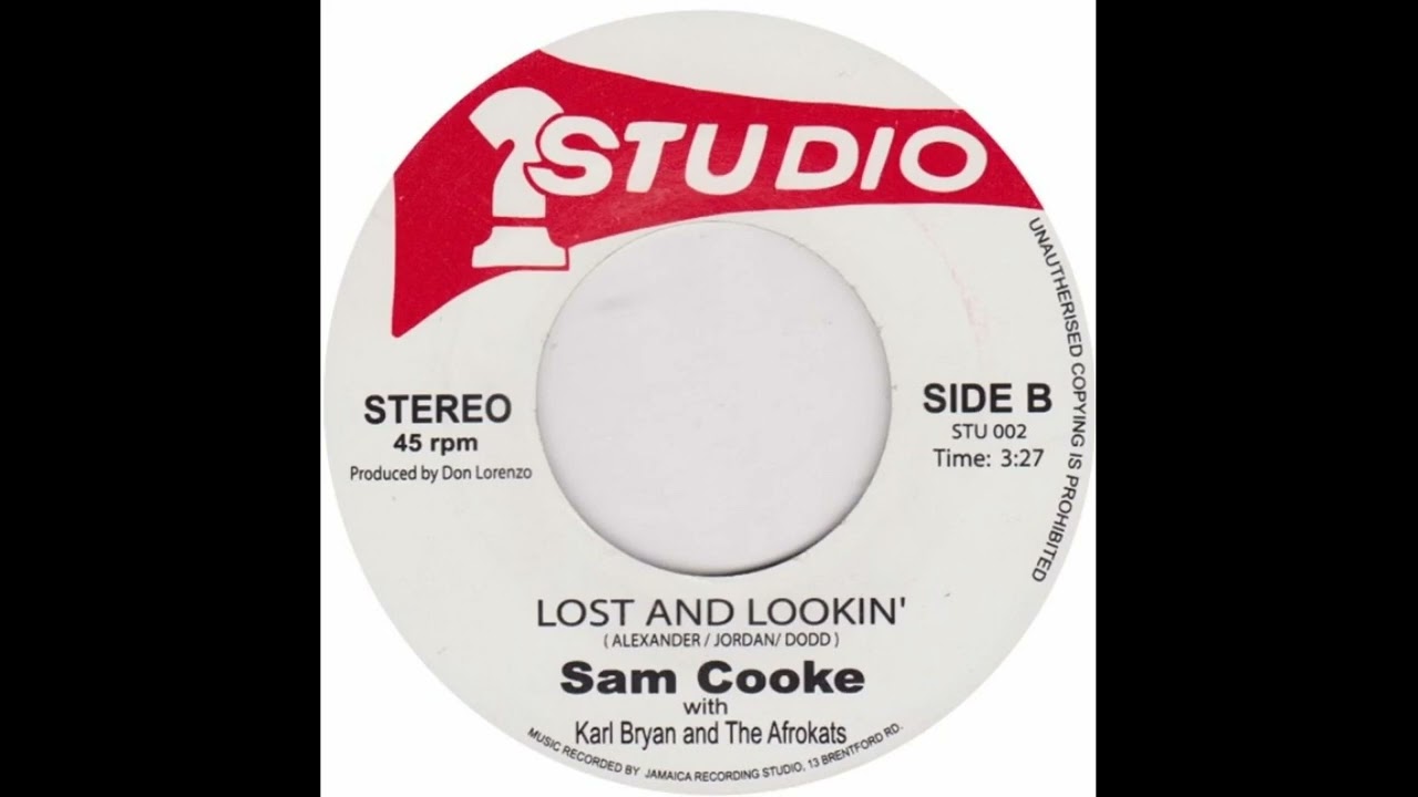 Sam Cooke - Lost And Lookin' - US Studio Records recorded 1963