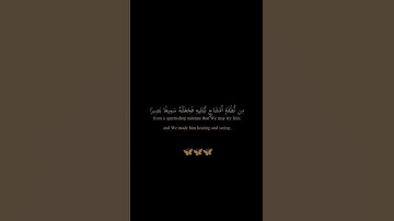 سورة الإنسان / القارئ الشيخ محمد الغزالي / تلاوة خاشعة ومؤثرة تريح سمعك