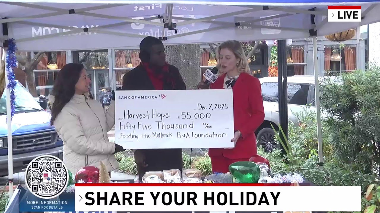 Bank of America joins WACH FOX for "Share Your Holiday" food drive