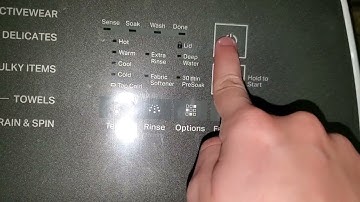 Attempting to bypass the lid lock on the Whirlpool HE washer