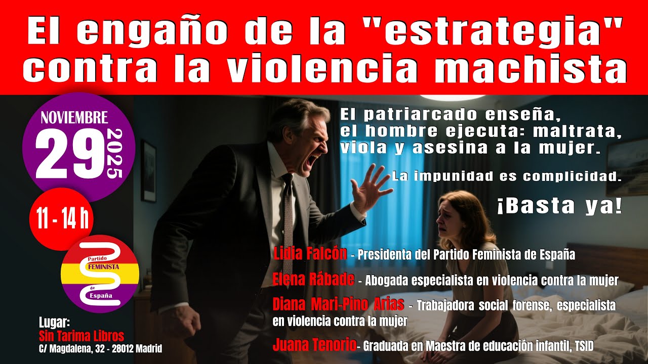 El engaño de la ‘estrategia’ contra la violencia machista