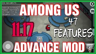 AMONG US ADVANCE MOD MENU WITH 47 FEATURES ANTIBAN!!🔥🔥11.17 screenshot 3