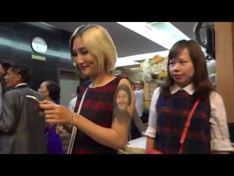 Video Cô gái có hình xăm nghệ thuật độc nhất Hải Phòng - youtube