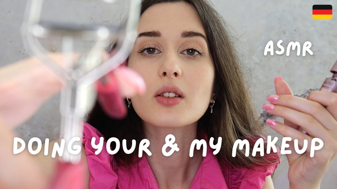 ASMR Makeup Routine | Ich schminke DICH und MICH