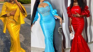 45+ New Incredible Senegalese Bazin Riche || Bazin Riche Dress Styles For Elegant Fine Ladies (2021) screenshot 2