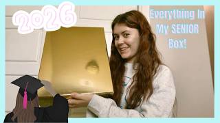 EVERYTHING IN MY SENIOR BOX | CLASS OF 2026!!