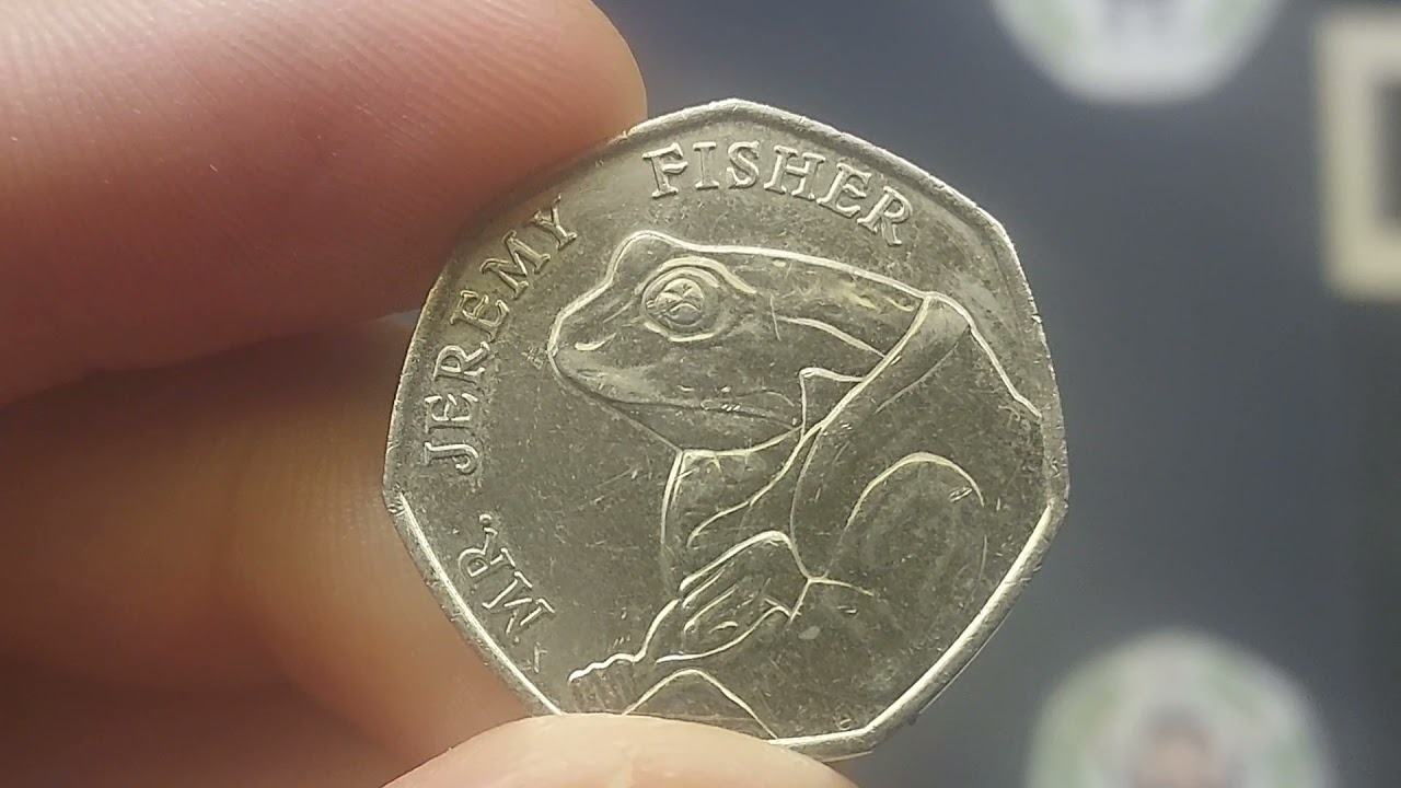 DANS COIN REVIEW & VALUATIONS #70 - 2017 Mr Jeremy Fisher 50p