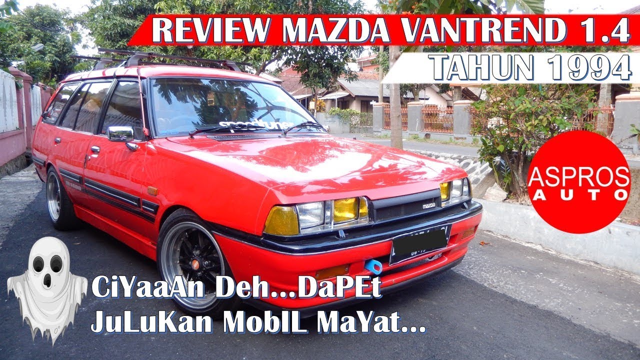 Review Mazda Estate Lokal Mazda Vantrend 14 Tahun 1994 By