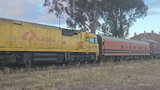 7MP1 Aurizon Superfreighter to Perth, 1/6/24, Stawell VIC
