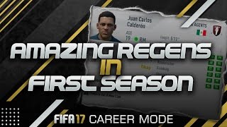 FIFA 17 CAREER MODE | HOW TO GET AMAZING REGENS IN THE FIRST SEASON screenshot 3