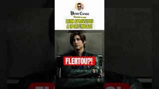 LEON FLERTANDO com SHEN MAY! 😏🔥 RESIDENT EVIL #shorts