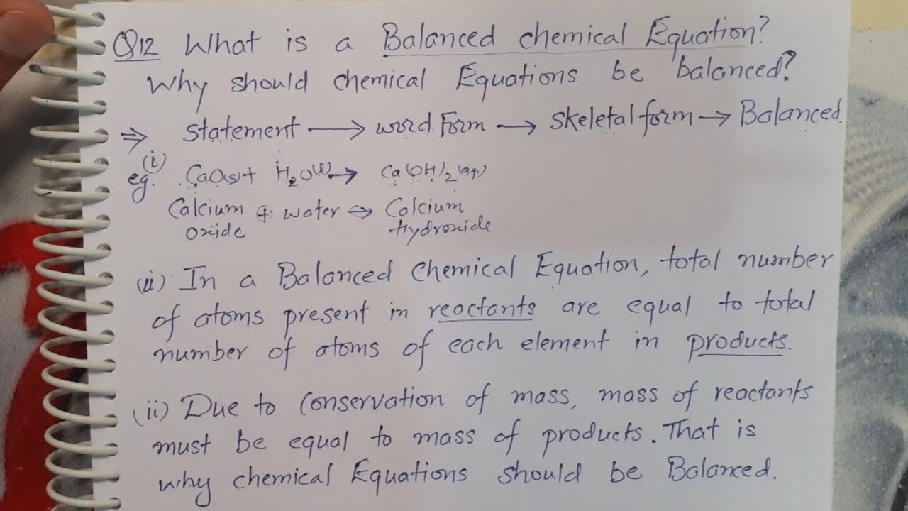 q-12-what-is-balanced-chemical-equation-chap-1-class-10th-science