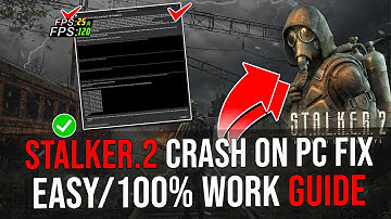 How To Fix Stalker 2 Crash on PC | UE - Stalker 2 Crash Reporter Fix | Easy Fix
