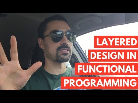 Layered design in functional programming