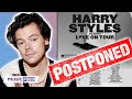 Harry Styles POSTPONES World Tour Indefinitely!