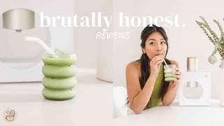 My Brutally Honest Review of Very Expensive Things | $400 Matcha Machine, Skims Vegan Leather & More