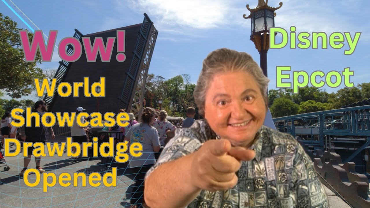 Wait… EPCOT Has a Drawbridge?! (And It Actually Opened!) RockinRobin Roadtrips