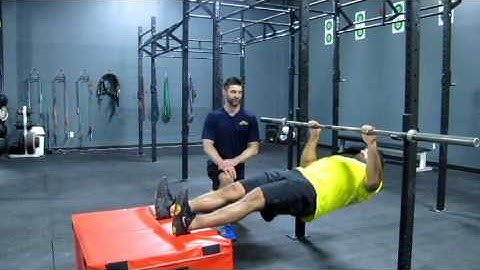 Feet Elevated Inverted Row