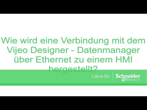 Daten aus einem HMI mit dem Vijeo Designer - Datenmanager auslesen