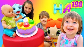Hayal Ailesi ve Bianka ile eğlenceli video! Aile oyunu