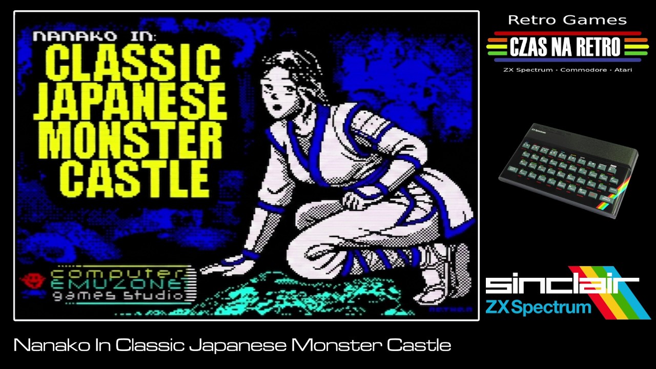 Nanako In Classic Japanese Monster Castle (2007) - ZX Spectrum