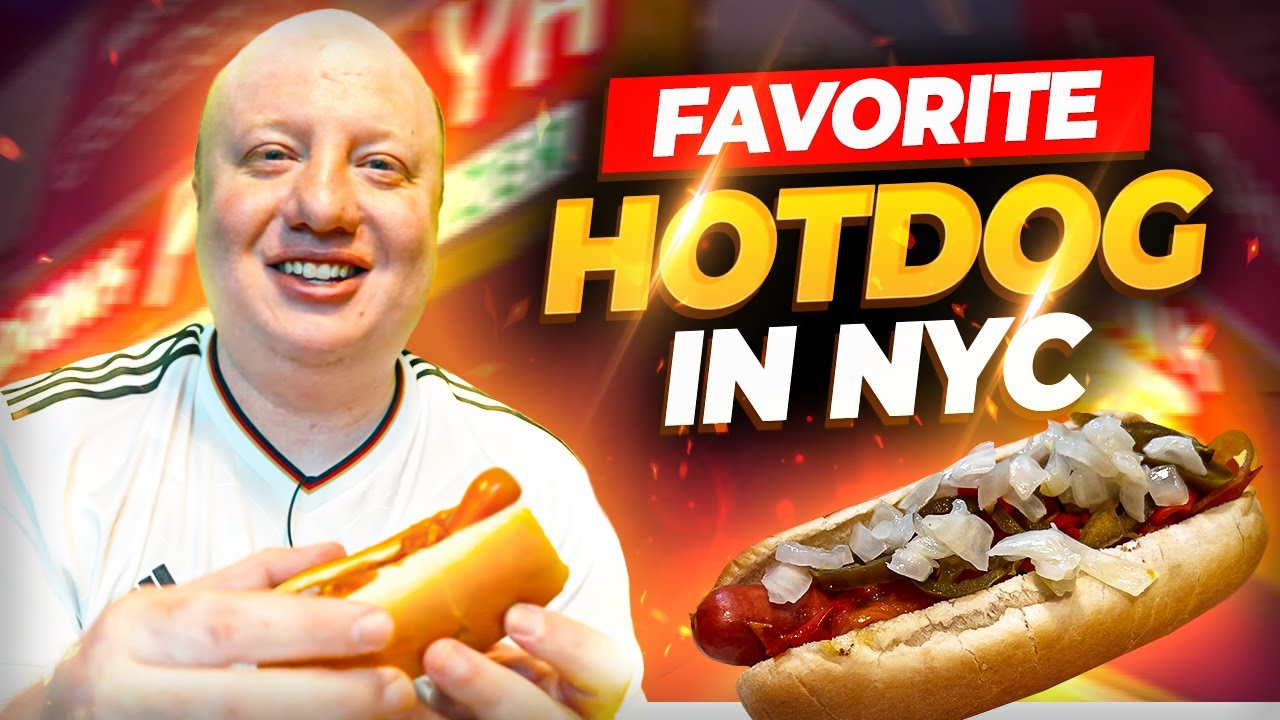 First Time Trying Papaya King Hot Dog YouTube