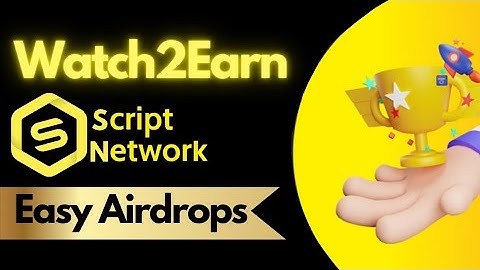 Script Network Airdrop -Easy, Free & Confirmed Airdrop