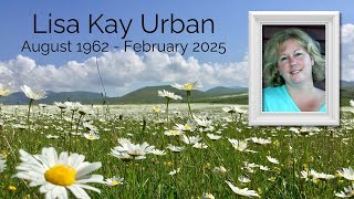 Lisa Urban Memorial Service Friday, March 7 at 10am