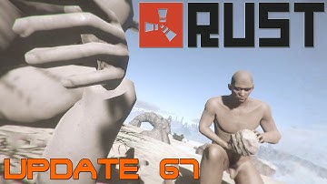 Rust Update 67 - Land Mines - Riot Helmet - Bone Club - Fire