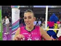 ALESSIA ORRO | Post match interview vs Scandicci (Game 1)