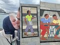 Heraklion and Crete Grease today lots of street art and got to walk the whole pier for the 1st time