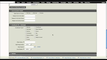 PowerBase - Add a new contact