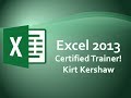 Microsoft Excel 2013: Conditional Formatting