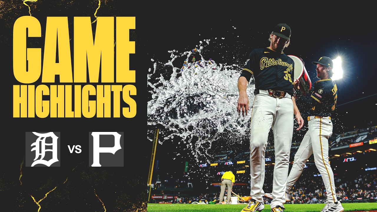 Ashcraft Dominates 8 IP, Cruz Homers First Game Back | Tigers at Pirates Game Highlights (8/18/26)