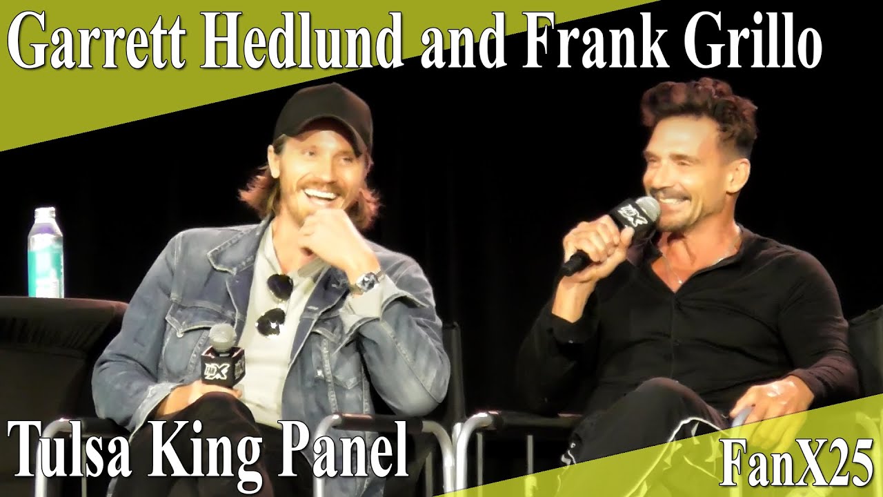 Гаррет Хедлунд и Фрэнк Грилло — панельная дискуссия/вопросы и ответы в Талсе Кинге — FanX 2025