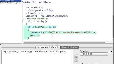 Java GuessNumber Lab Pt  2