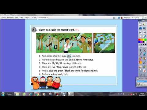 Video bài giảng Tiếng Anh lớp 3 - Grade 3 - Unit 7 - Lesson 6 - Week 22