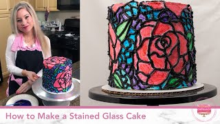 How to Make a Stained Glass Cake by Christina Cakes It 799 views 2 years ago 10 minutes, 42 seconds
