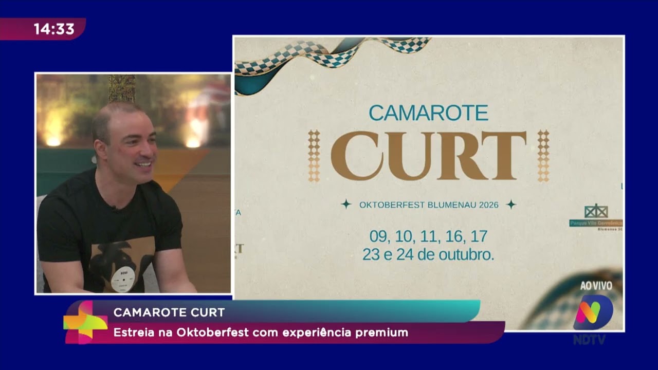 Camarote Curt: Estreia na Oktoberfest Blumenau com experiência premium
