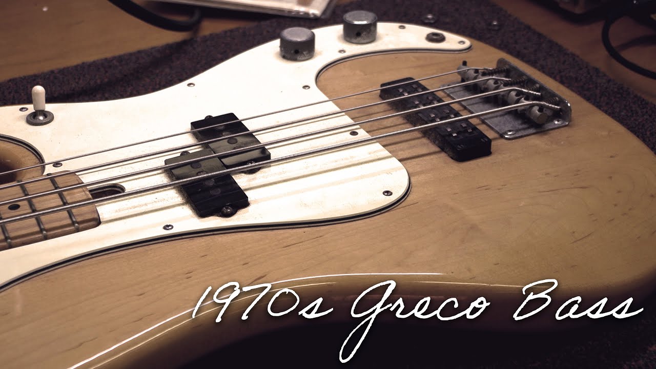 Lawsuit Era Greco PB750N P Bass From Matsumoku, Preparing It For